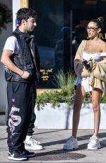 MADISON BEER and Zack Bia at Urth Cafe in Los Angeles 12/03/2018
