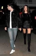 MADISON BEER and Zack Bia Night Out in Santa Monica 12/23/2018