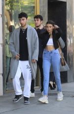 MADISON BEER and Zack Bia Out in Beverly Hills 12/19/2018