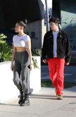 MADISON BEER and Zack Bia Out in Los Angeles 12/28/2018