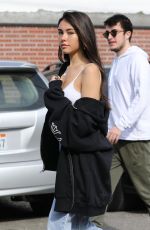 MADISON BEER and Zack Bia Out Shopping in West Hollywood 12/21/2018