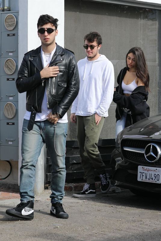 MADISON BEER and Zack Bia Out Shopping in West Hollywood 12/21/2018