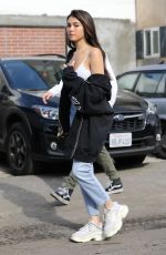 MADISON BEER and Zack Bia Out Shopping in West Hollywood 12/21/2018