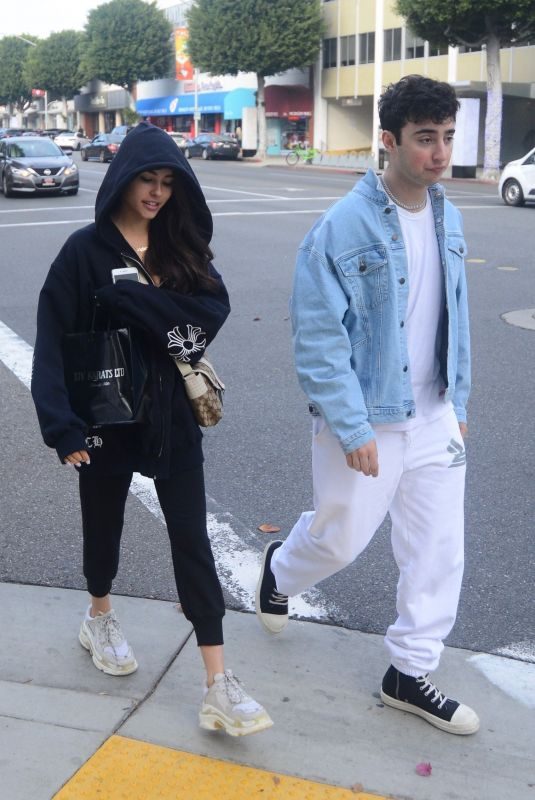 MADISON BEER and Zack Bia Shopping at XIV Karats in Beverly Hills 12/24/2018
