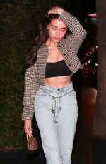 MADISON BEER Arrives at a Holiday Party in West Hollywood 12/21/2018