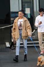 MADISON BEER Out with Her Dog in Beverly Hills 12/22/2018