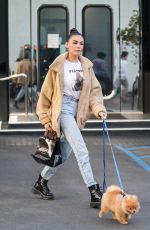 MADISON BEER Out with Her Dog in Beverly Hills 12/22/2018
