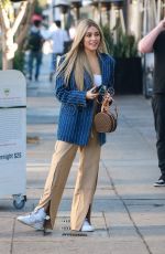MADISON BEER Shows New Hair Color Out in Los Angeles 12/27/2018