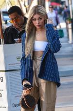 MADISON BEER Shows New Hair Color Out in Los Angeles 12/27/2018
