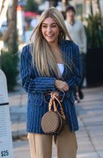 MADISON BEER Shows New Hair Color Out in Los Angeles 12/27/2018