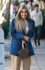 MADISON BEER Shows New Hair Color Out in Los Angeles 12/27/2018