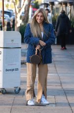 MADISON BEER Shows New Hair Color Out in Los Angeles 12/27/2018