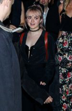 MAISIE WILLIAMS at D.O.M. Restaurant in Sao Paulo 12/08/2018