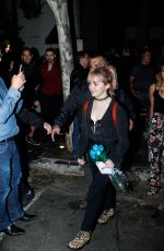MAISIE WILLIAMS at D.O.M. Restaurant in Sao Paulo 12/08/2018
