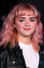 MAISIE WILLIAMS at Mary Poppins Returns Premiere in London 12/12/2018