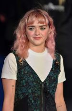 MAISIE WILLIAMS at Mary Poppins Returns Premiere in London 12/12/2018