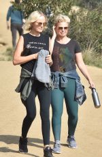 MALIN AKERMAN Out Hiking in Los Angeles 12/24/2018