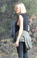 MALIN AKERMAN Out Hiking in Los Angeles 12/24/2018