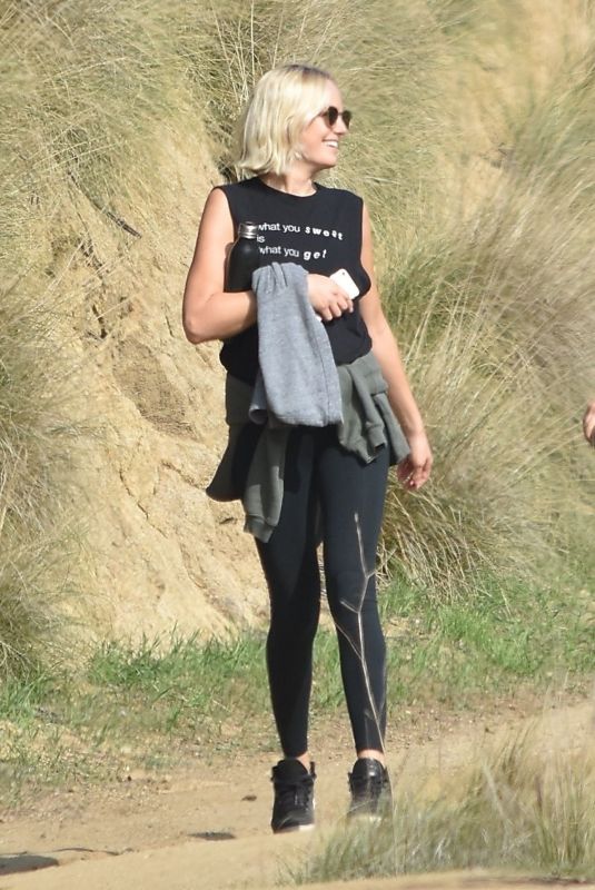 MALIN AKERMAN Out Hiking in Los Angeles 12/24/2018