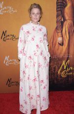 MAMIE GUMMER at Mary Queen of Scots Premiere in New York 12/04/2018