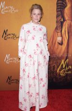MAMIE GUMMER at Mary Queen of Scots Premiere in New York 12/04/2018