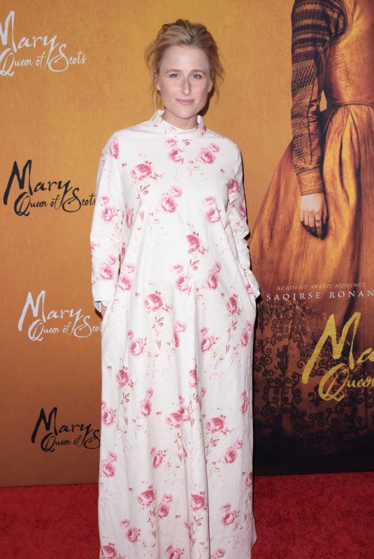 MAMIE GUMMER at Mary Queen of Scots Premiere in New York 12/04/2018