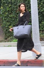MANDY MOORE Out and About in Beverly Hills 12/05/2018