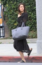 MANDY MOORE Out and About in Beverly Hills 12/05/2018