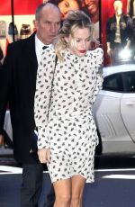 MARGOT ROBBIE Leaves Her Hotel in New York 12/04/2018