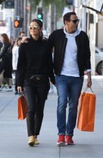 MARIA MENOUNOS and Keven Undergaro Out Shopping in Beverly Hills 12/21/2018