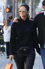 MARIA MENOUNOS and Keven Undergaro Out Shopping in Beverly Hills 12/21/2018