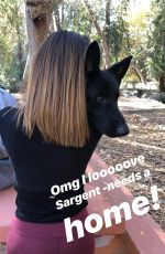 MARIA MENOUNOS Out Hiking in Hollywood 12/16/18 Instagram Pictures