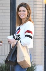 MARIA MENOUNOS Shopping at Barneys New York in Beverly Hills 12/13/2018