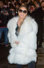 MARIAH CAREY Heading to Her Concert in Paris 12/07/2018