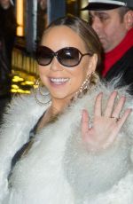 MARIAH CAREY Heading to Her Concert in Paris 12/07/2018