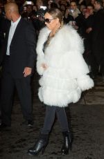 MARIAH CAREY Leaves Plaza Athenee Hotel in Paris 12/07/2018