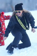 MARIAH CAREY Out on Snow in Aspen 12/27/2018