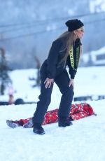 MARIAH CAREY Out on Snow in Aspen 12/27/2018
