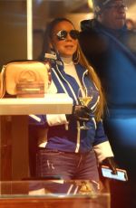MARIAH CAREY Shopping at a Gucci Store in Aspen 12/22/2018