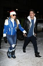 MARIAH CAREY Shopping at a Gucci Store in Aspen 12/22/2018
