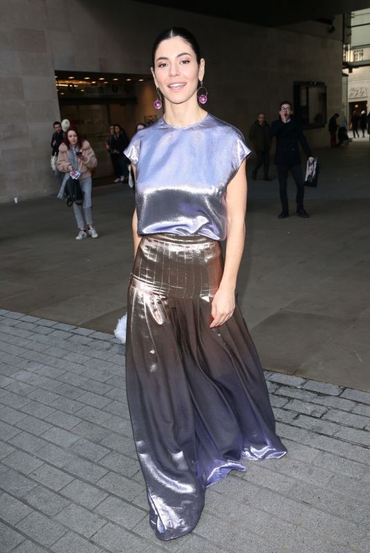 MARINA DIAMANDIS Leaves BBC Studio in London 12/20/2018