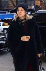 MARION COTILLARD Out and About in New York 12/05/2018