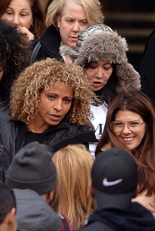 MARISA TOMEI at NYC Criminal Court at Harvey Weinstein Court Hearing 12/20/2018