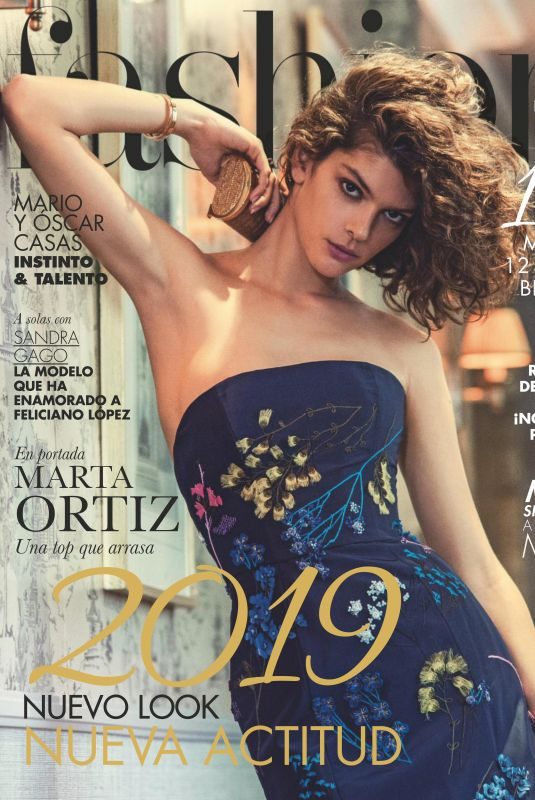 MARTINA ORTIZ in Hola! Fashion Magazine, January 2019