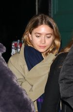 MARY-KATE and ASHLEY OLSEN at Mr Chow in New York 11/30/2018