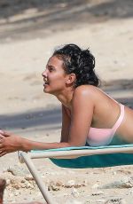 MAYA JAMA in Bikini at a Beach in Barbados 12/04/2018