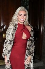 MEGAN BARTON HANSON at Off Limits Entertainment Christmas Party in London 12/18/2018