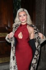 MEGAN BARTON HANSON at Off Limits Entertainment Christmas Party in London 12/18/2018