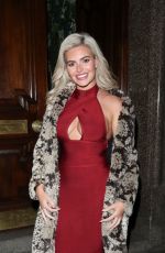 MEGAN BARTON HANSON at Off Limits Entertainment Christmas Party in London 12/18/2018