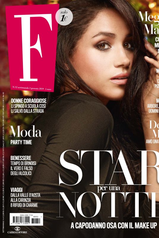 MEGHAN MARKLE in F N51 Magazine, January 2019